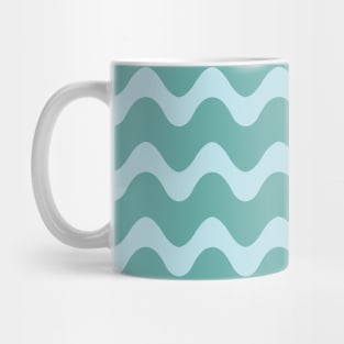 Squiggly Blue Mug